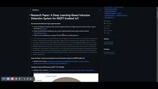 Intrusion Detection System for Enabled IoT of  MQTT and CICIDS datasets