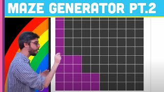 Coding Challenge 10: Maze Generator (Part II)