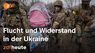 Schwere Kämpfe, Flucht und Verhandlungen - Russlands Krieg gegen Ukraine | ZDF Morgenmagazin extra