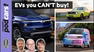 ACCESS DENIED: 12 game-changing electric cars and utes you can’t buy! CarsGuide Podcast #235
