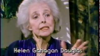 Helen Gahagan Douglas--1979 TV Interview, \