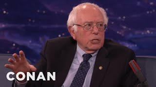 Senator Bernie Sanders Calls Out Republicans Who Make It Harder To Vote | CONAN on TBS