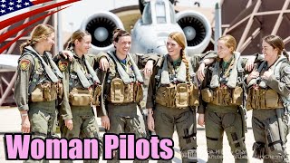 US Air Force / All Female “Cool Fighter Pilots” Flight Operations