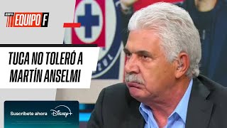 ¡TUCA ESTALLÓ CON ANSELMI POR POSIBLE SALIDA DE CRUZ AZUL! LE EXIGE CUMPLIR CON \