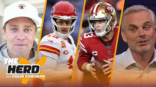 Tom Brady on Mahomes comparison, Super Bowl LVIII, Does Purdy get enough credit? | NFL | THE HERD
