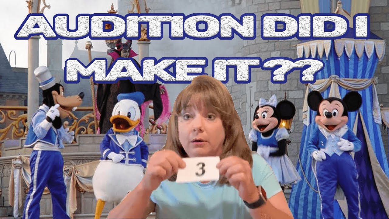 My Disney Character Performer Audition - YouTube