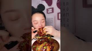 ASMR MUKBANG/CHAINA GIRL EATING SHOW🥵😋Spicy food#38