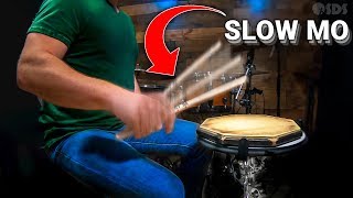 Secret to Moeller Stroke Revealed in Slow Motion (Drum Technique)
