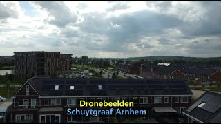 Dronebeelden Arnhem Schuytgraaf (nieuwe wijk Ent en ViaNova Achterwende) 2024 juli