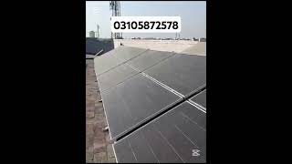 8KW OnGrid System is Completed in Attock City #solar #shortsfeed #shorts