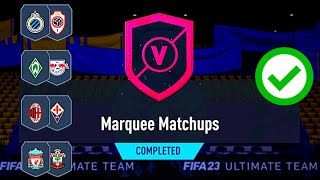 Latest Marquee Matchups Sbc (Cheapest Way - FIFA 23)