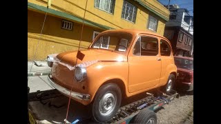 RESTAURACION ZASTAVA 750 Z NARANJITO