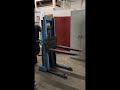 big joe model 2018 r5 electric die lift.