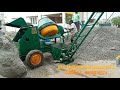 concrete mixer machine with attached ladder lift for sales call 9698876074