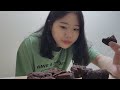 갱씨앗 vlog no오븐 no밀가루 건강한 다이어트 초코빵 만들어 봤어요🍫 초코 chocolate diet 다이어트 cooking 베이커리