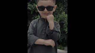 Swag 🔥 Zaviyar in Pashtun Traditional Style #shorts #pashtun #attitude #cute #kid