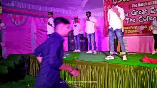 mahamaya polytechnic of information technology dhanapur chandauli fresher party 🥳 lazy dance 2021-22