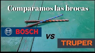 Brocas multimaterial #truper #bosch #100