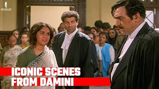 Damini | Iconic Scenes | Sunny Deol, Meenakshi Sheshadri, Amrish Puri