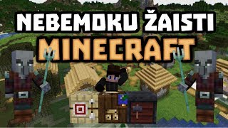 Mokomes Žaisti Minecraft IŠ NAUJO! Su Osmiu!