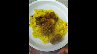 Dutta kitchen | Mutton Kosha with Bashanti pulao| Kasha Mangsho | Mutton Curry | #shorts |