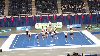 【チア】2021年（R03年）JAPAN CUP 社会人部門2位：デビルズ DEVILS (Cheerleading Competition  in JAPAN)