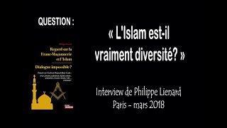 N° 11 - L'Islam est il vraiment diversité ?  Auteur : Philippe Liénard.