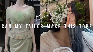 Wedding guest outfit | My tailor revealed