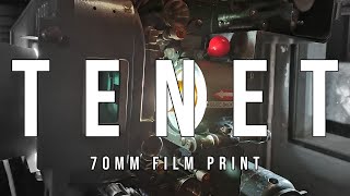 TENET 70mm FILM PRINT // Christopher Nolan // Up In The Booth // Projection Booth