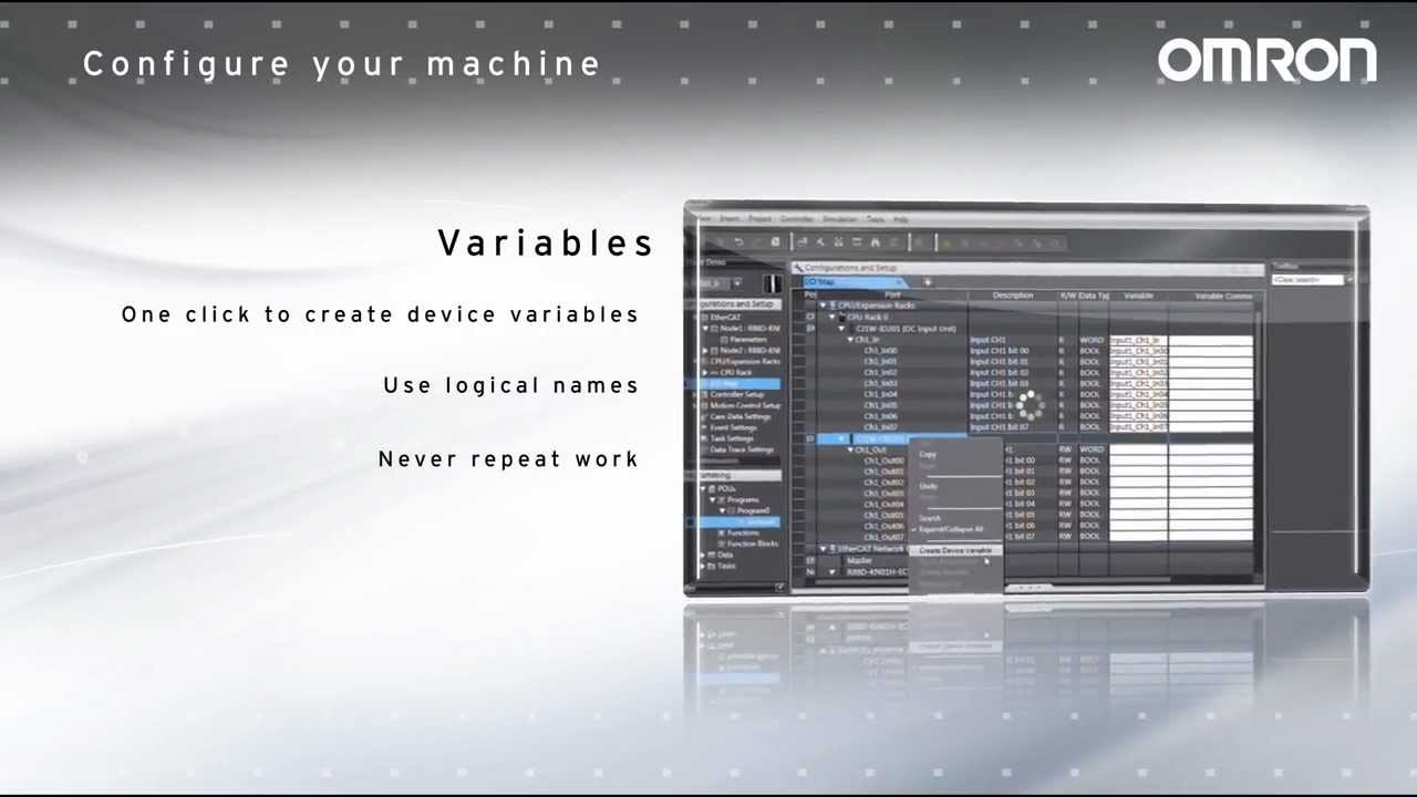 Sysmac Studio Promotion Youtube