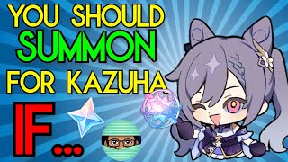 If you Main This Dps Character You Should Summon For Kazuha | Better than Bennett? | Genshin Impact