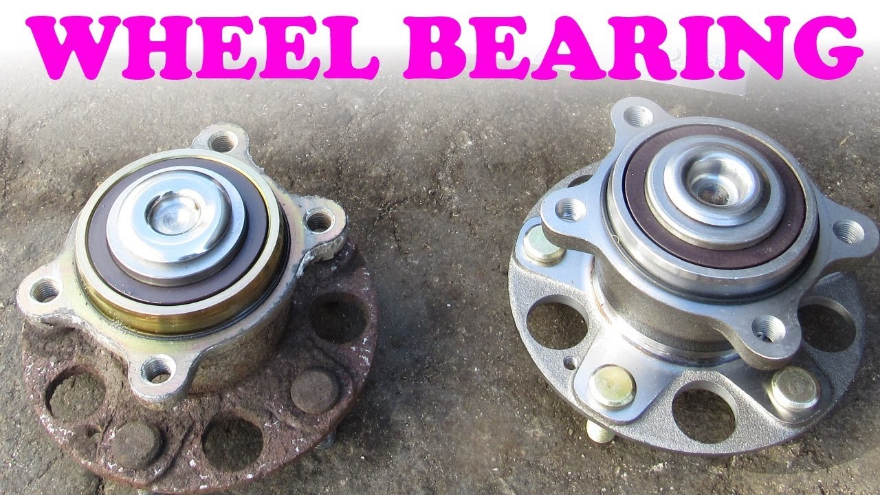 How To Replace A Wheel Bearing Hub Assembly - YouTube