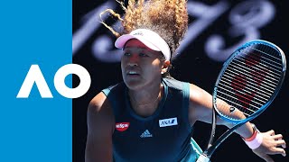 Naomi Osaka wins 2nd set against  Su-Wei Hsieh (3R) | Australian Open 2019