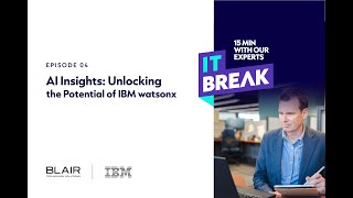 AI Insights : Unlocking the Potential of IBM watsonx