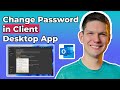 How To Change Password In Outlook Client Desktop App