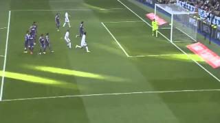 Gareth Bale Fantastic Free Kick Goal - Real Madrid vs Espanyol 2-0 ( La Liga ) 2015 HD
