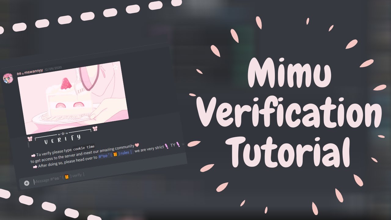 Mimu Verification Tutorialрџњё Youtube