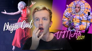 *a worm* DOJA CAT - BEEN LIKE THIS & YOU RIGHT (LIVE VMA 2021 PERFORMANCE) // REACTION