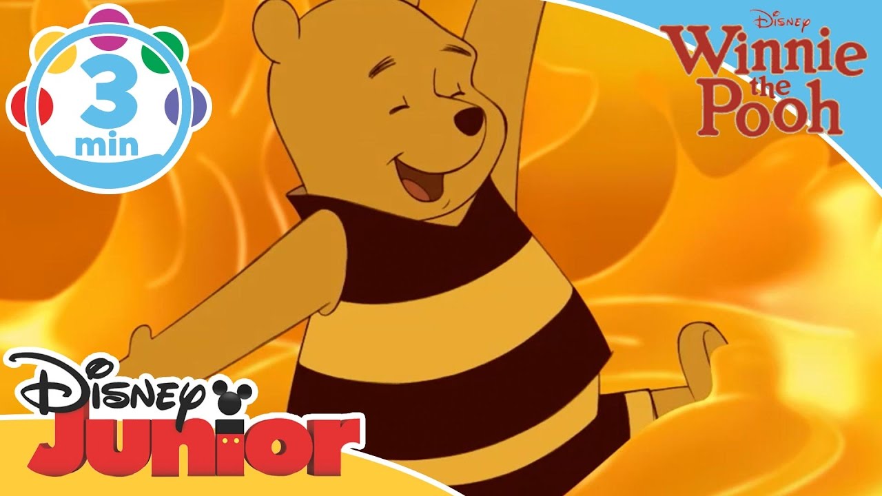 The Mini Adventures Of Winnie The Pooh | The Honey Song | Disney Junior ...