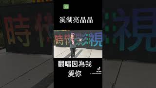 溪湖皇帝，亮晶晶，翻唱歌曲，因為我愛你，亮晶晶，獨家報導，歡迎來欣賞