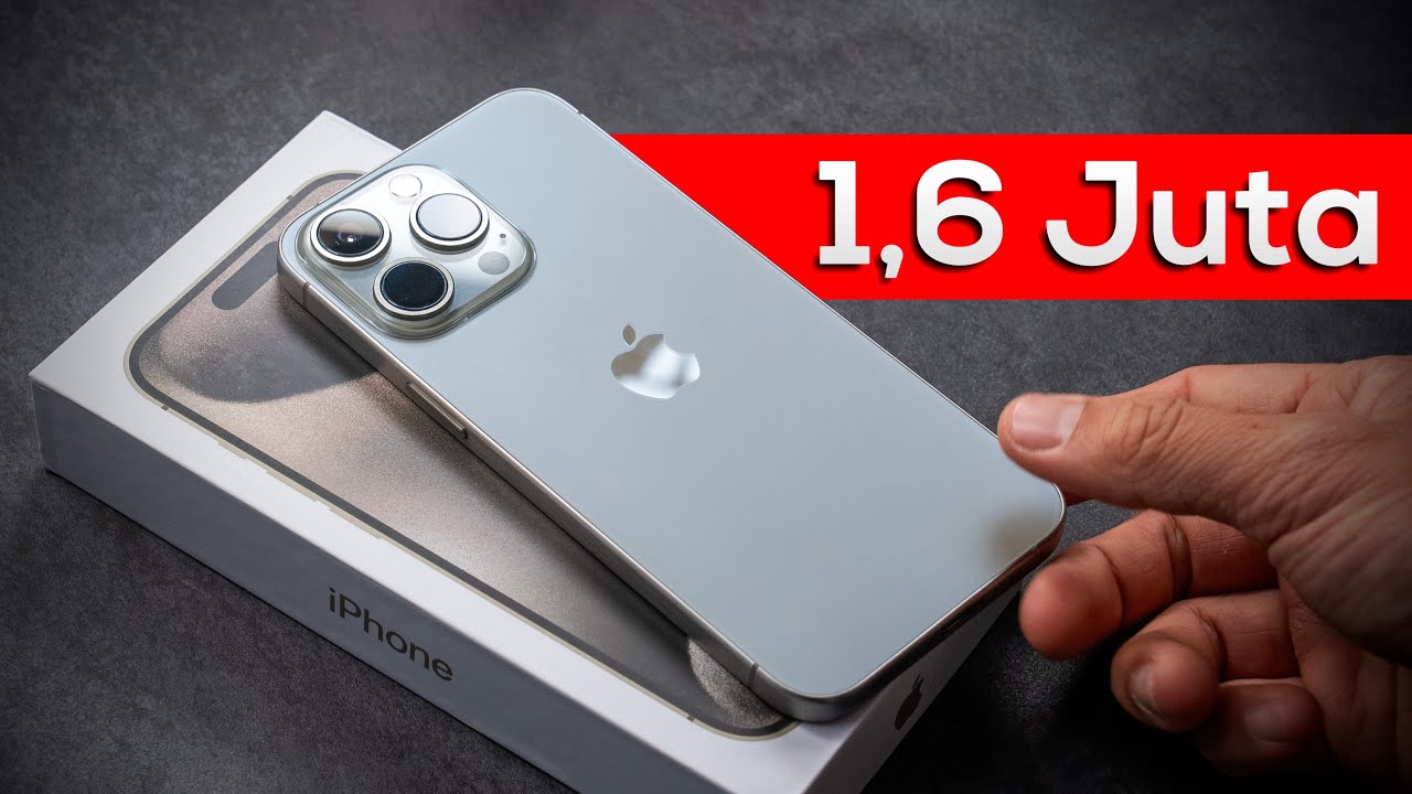 Unboxing IPhone 15 Pro Max PALSU Yang Susah Dibedain... - YouTube