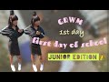 GRWM VLOG FIRST DAY OF SCHOOL 2019 ( junior edition)