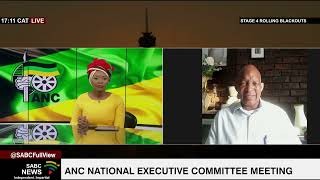 ANC National Executive Committee meeting: Omry Makgoale