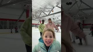 Spontaneous trip to the ice skating rink to make some memories 💜 #familyvlogs #fam