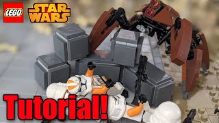 LEGO Star Wars Crab Droid Tutuorial!