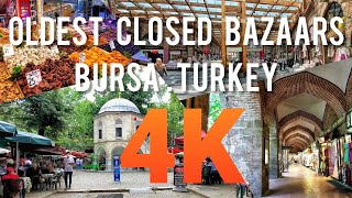 Bursa, Turkey 🇹🇷 | 4K Walking Tour: Discovering the Historic Gems