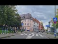 4k city drive osnabrück niedersachsen germany 4k