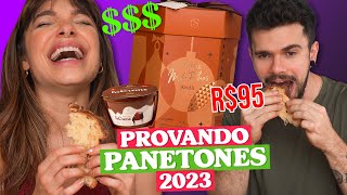 PROVANDO o NOVO PANETONE FONDUE de MIL FOLHAS da Cacau Show 🗣️