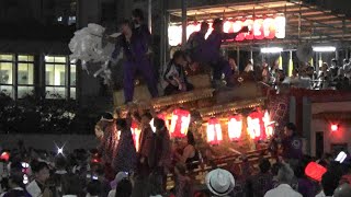 平野郷杭全神社夏祭り 市町のだんじり 宮入 2024.07.13