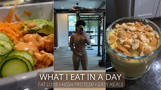 WHAT I EAT IN A DAY | HOW I COUNT CALORIES + HIGH PROTEIN + FAT LOSS JOURNEY